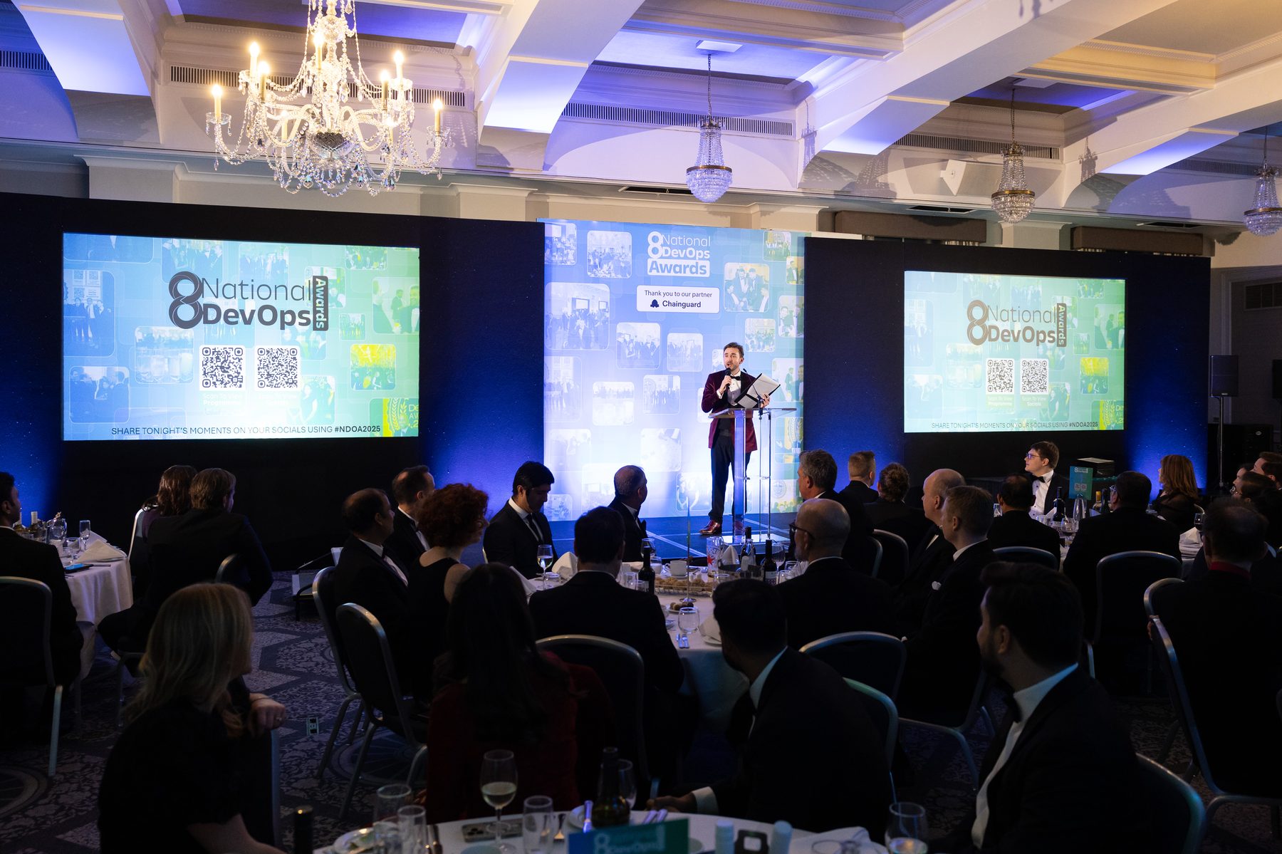Kevin Durham hosting an awards night
